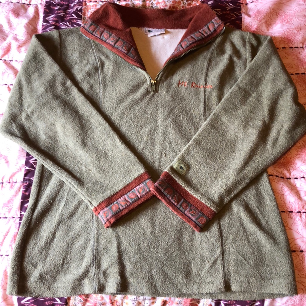Mt.Rainier Pullover Zip Neck